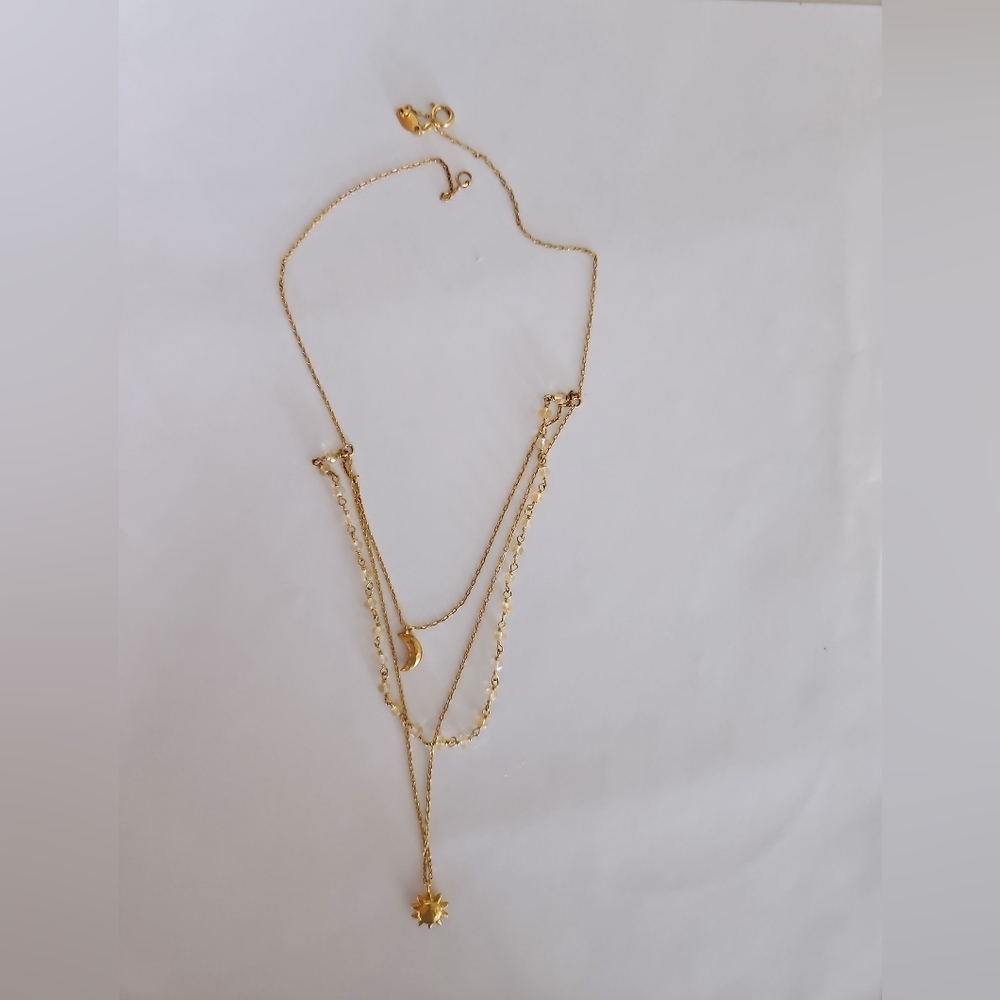 Moon & Star necklace